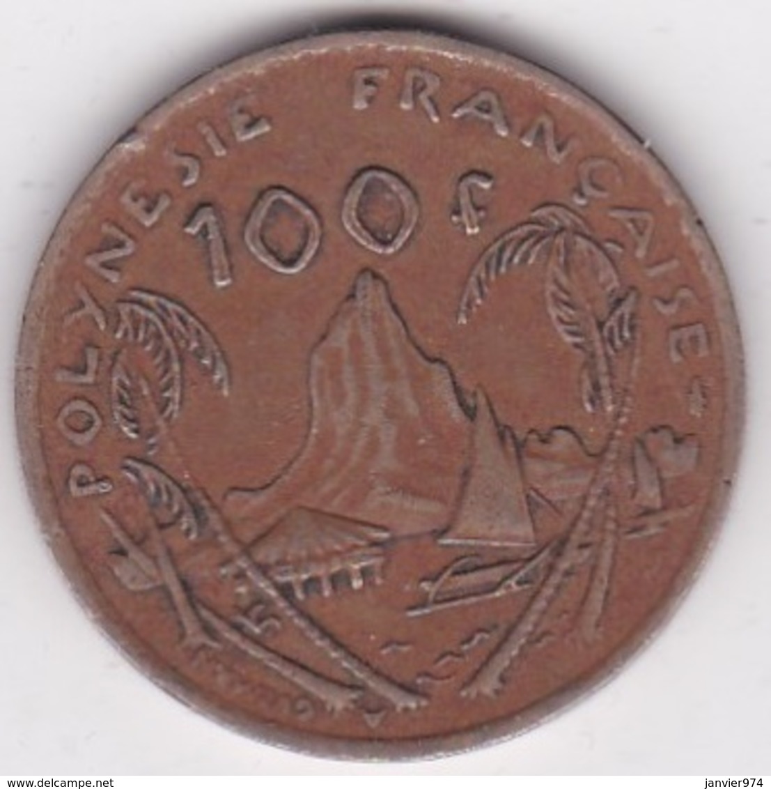 Polynésie Francaise . 100 Francs 1982, Cupro-nickel-aluminium - Polynésie Française