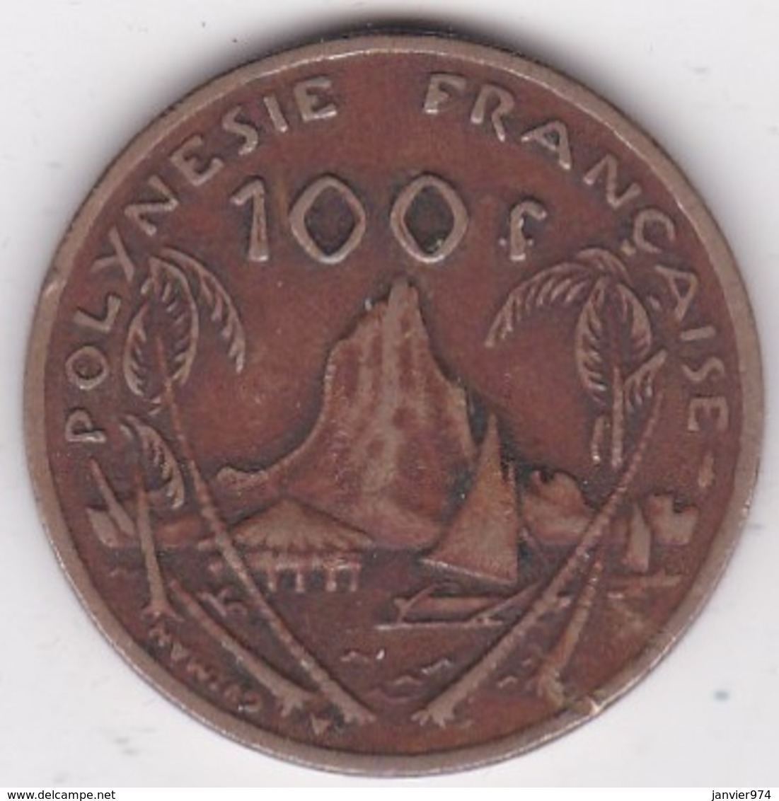 Polynésie Francaise . 100 Francs 1986, Cupro-nickel-aluminium - Frans-Polynesië