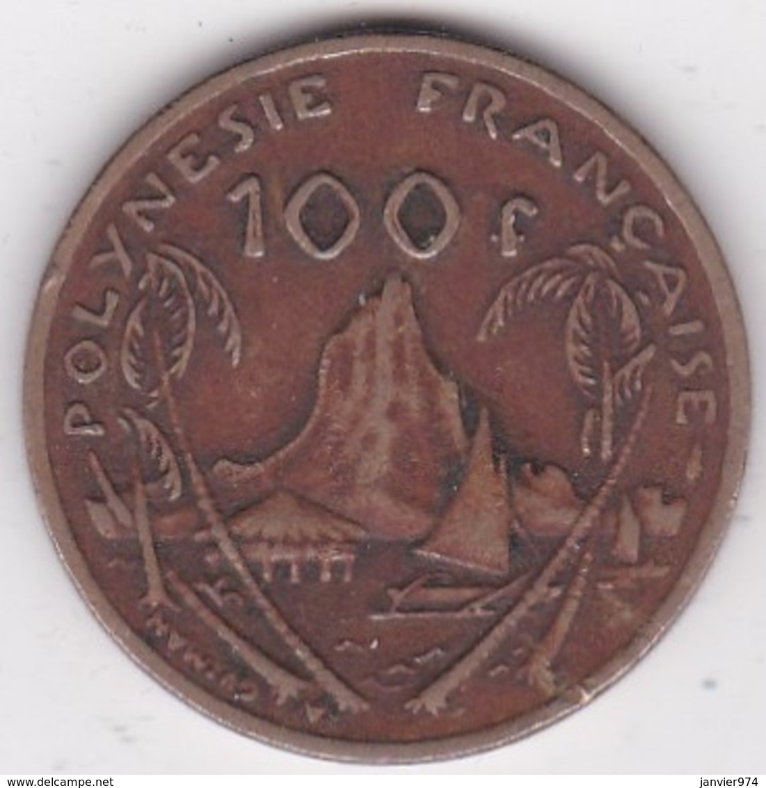 Polynésie Francaise . 100 Francs 1986, Cupro-nickel-aluminium - Polynésie Française