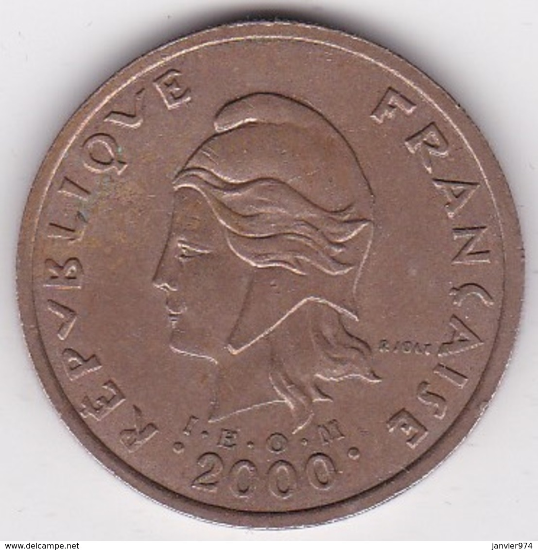 Polynésie Francaise . 100 Francs 2000, Cupro-nickel-aluminium - Polinesia Francesa