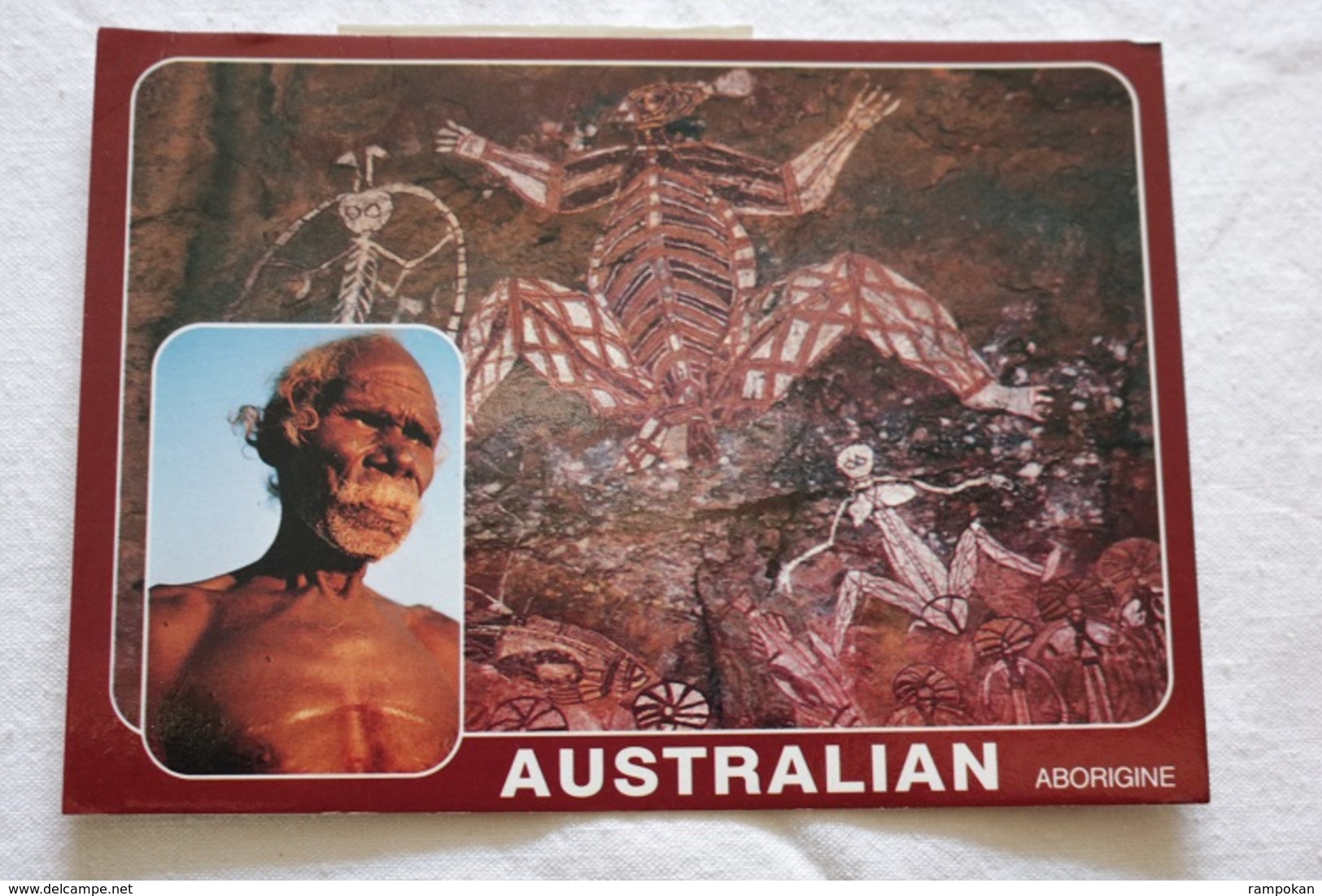 CPM - Australian Aborigene, Peintures Aborigènes Et Chef Tribal - Aborigines