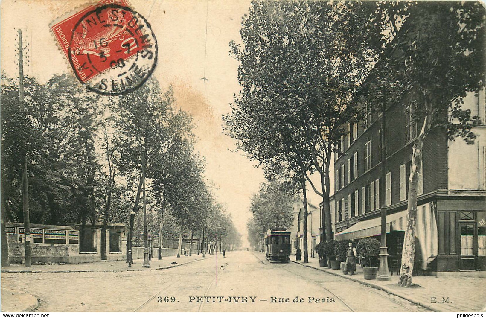 VAL DE MARNE  PETIT IVRY  Rue De Paris - Ivry Sur Seine