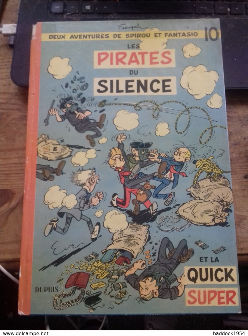 Les Pirates Du Silence Spirou ANDRE FRANQUIN Dupuis 1958 - Spirou Et Fantasio