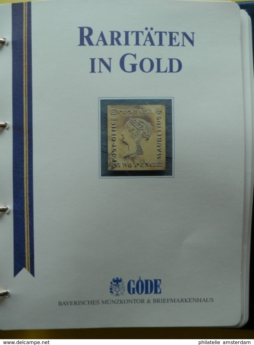 World: Rarities In Limited 99.8% Fine Gold Edition - Verzamelingen (in Albums)