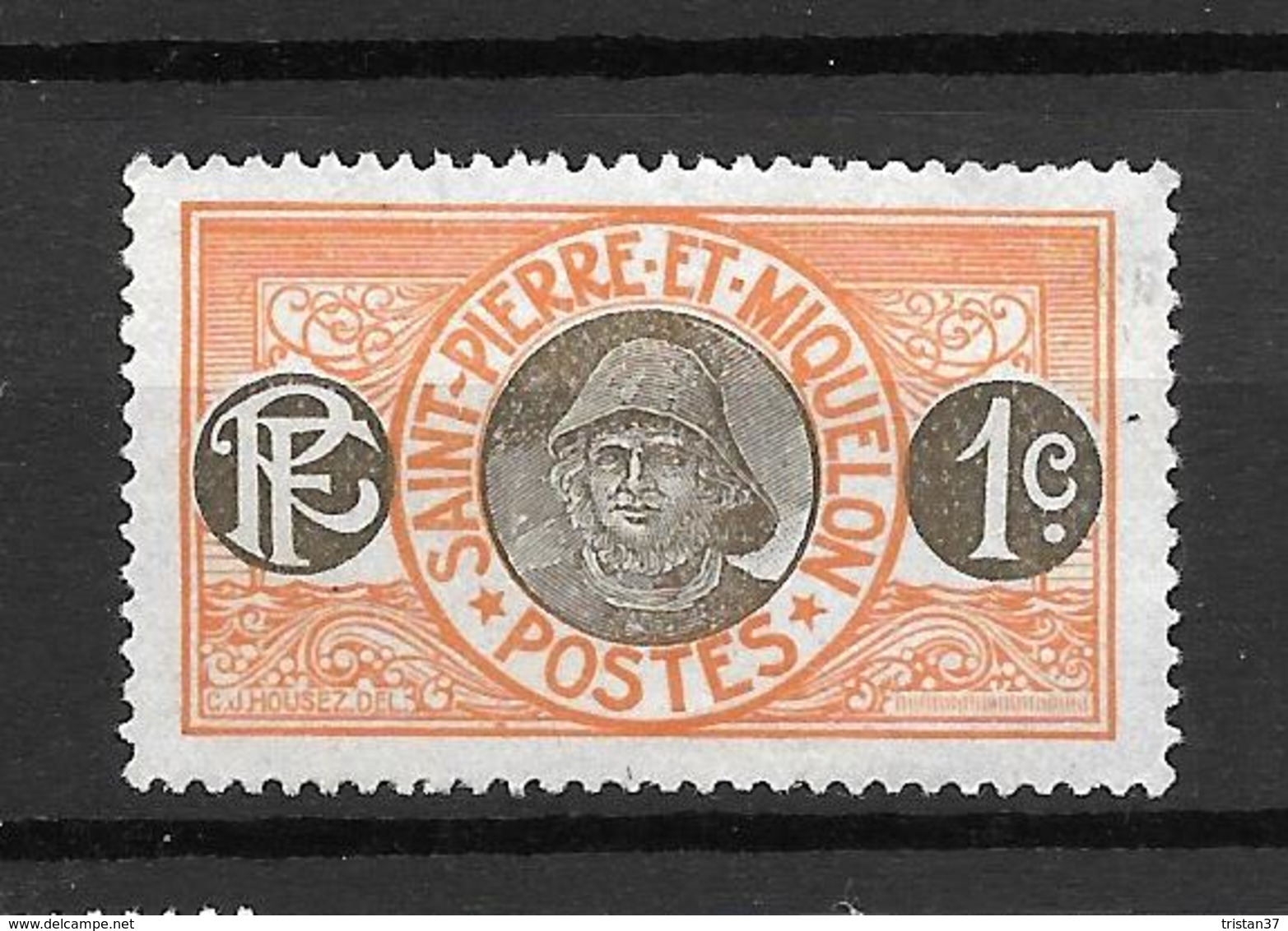 1909 - SPM / Pêcheur / YT 78 /  MNH* - Neufs