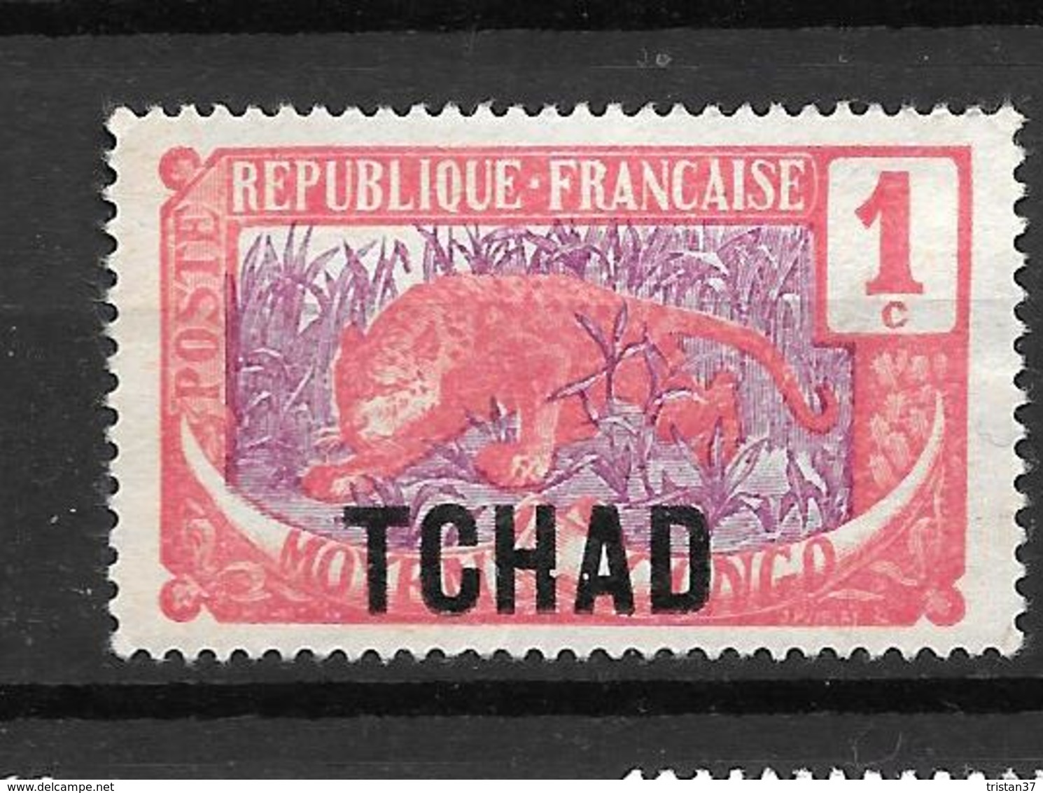 1922 - France Tchad  / Puma / YT 1 /  MNH* - Unused Stamps