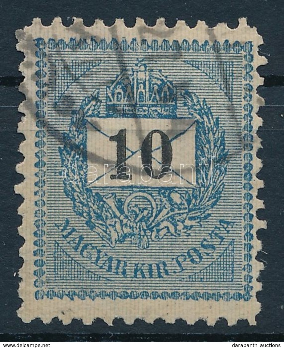 O 1898 10kr 11 1/2 Fogazással - Sonstige & Ohne Zuordnung