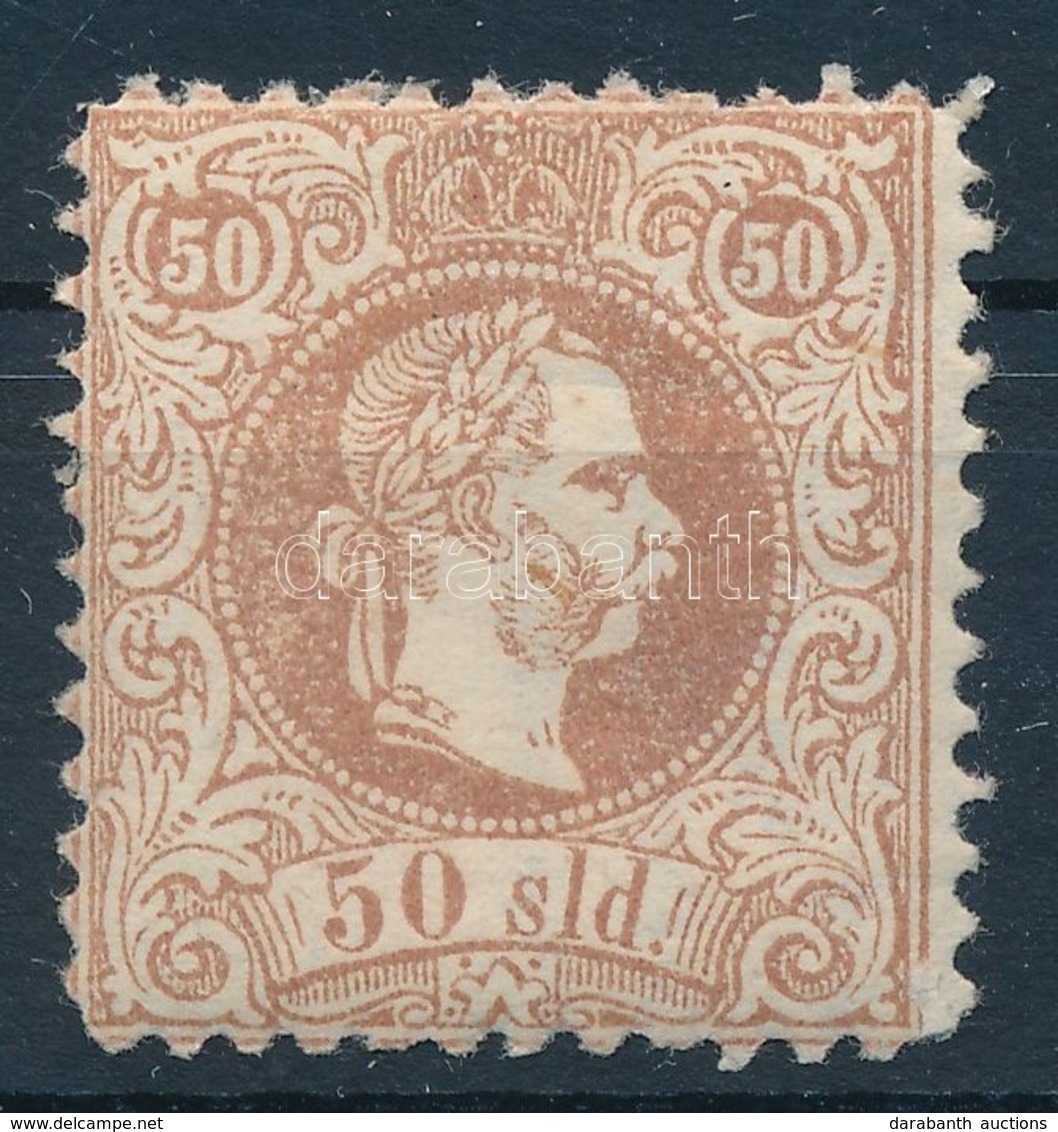 * Magyar Posta Romániában 1867 50sld Nagy Vízjellel - Sonstige & Ohne Zuordnung