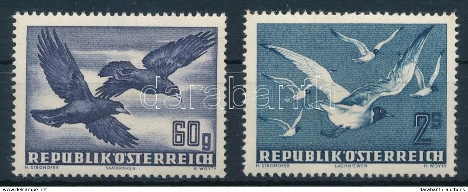 ** 1950 Madarak (I.) Sor Mi 955-956 (Mi EUR 18,-) - Sonstige & Ohne Zuordnung