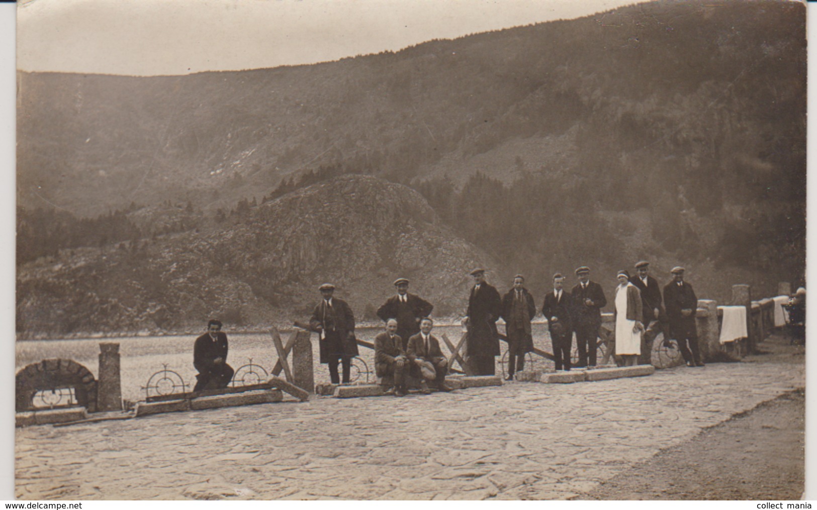 68 - Hautes Vosges - ORBEY - LAC NOIR - Carte Photo - Orbey