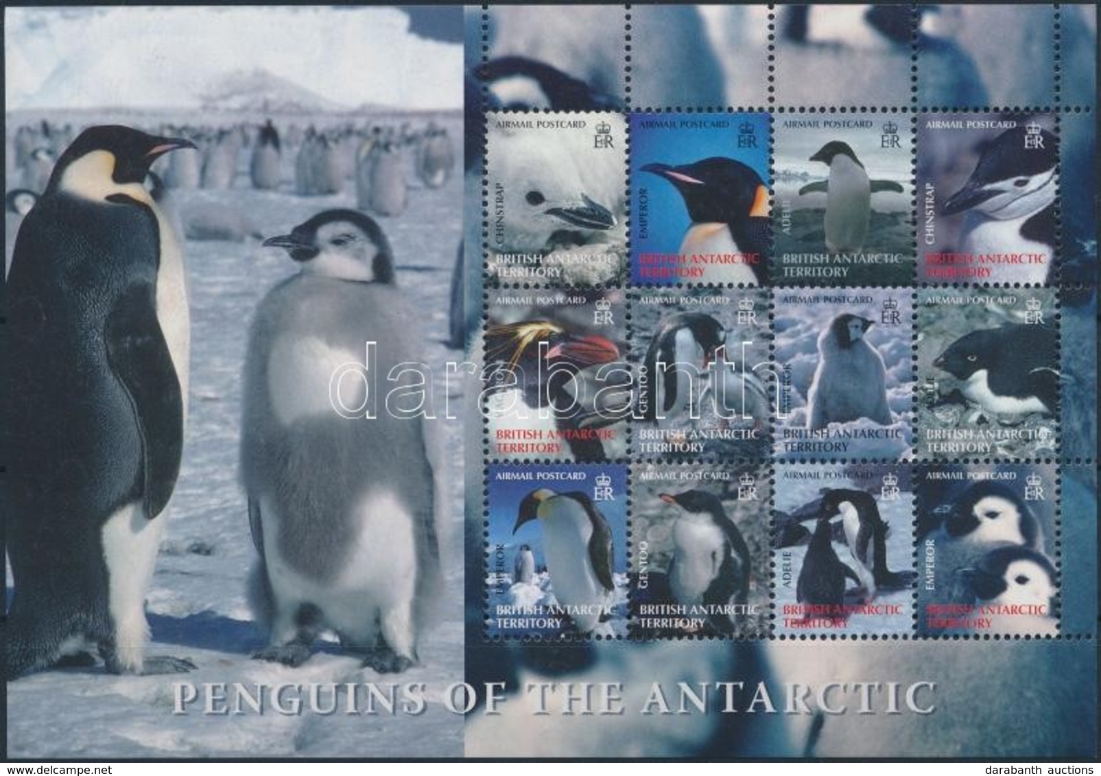 ** 2006 Pingvinek Kisív Mi 422-433 (kis Szakadás Az ívszélen) - Sonstige & Ohne Zuordnung