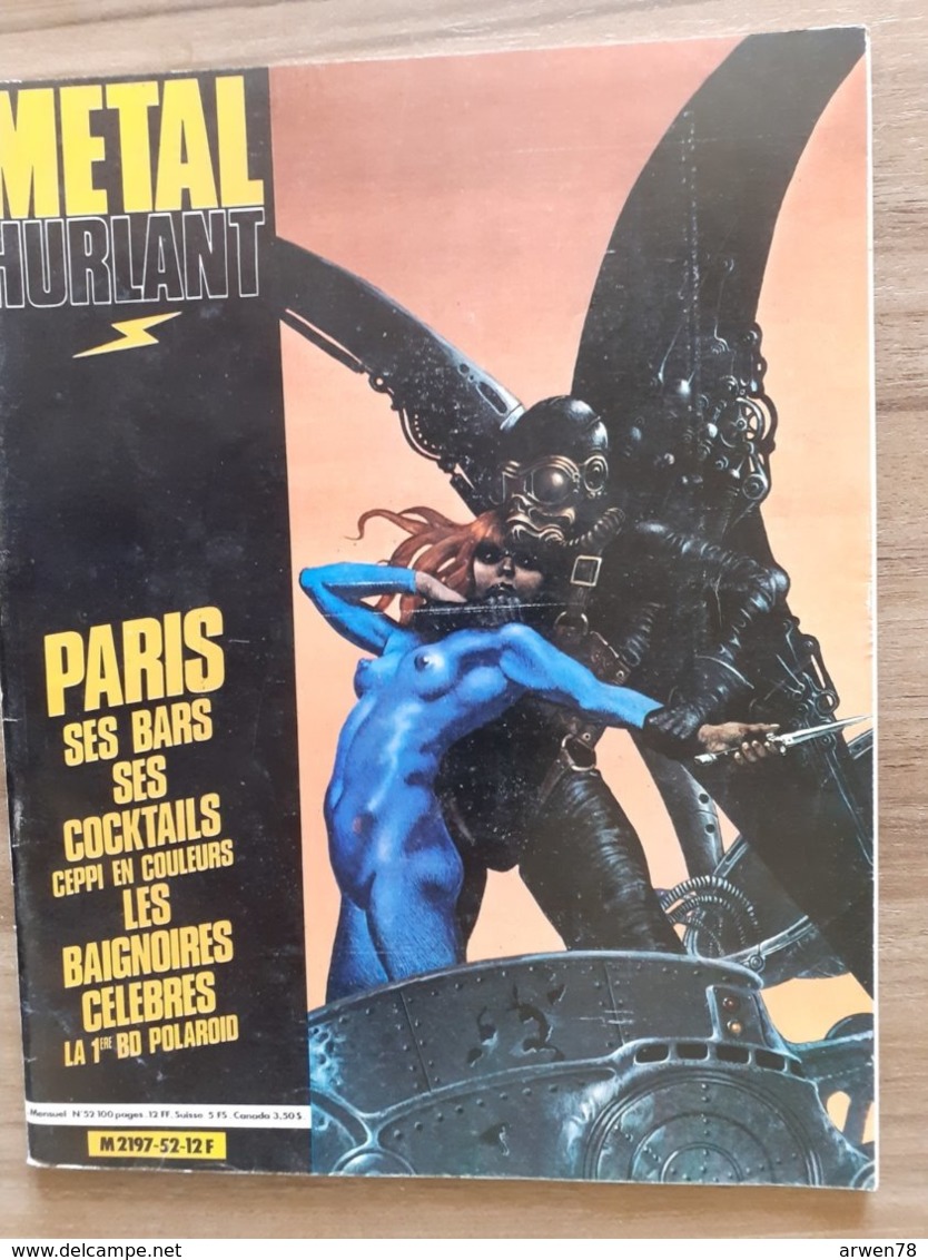 REVUE BANDE DESSINEE BD METAL HURLANT PARIS - Métal Hurlant