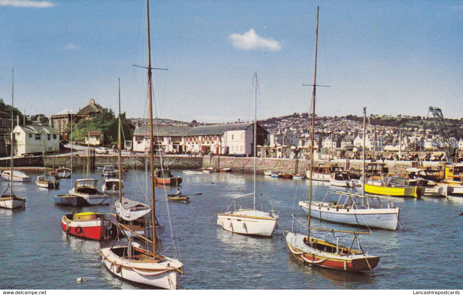 Postcard The Harbour Paignton PU 1964 My Ref  B14090 - Paignton