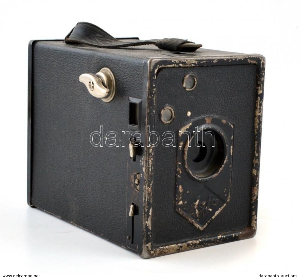 Cca 1935 Agfa Box 44 Fényképezőgép, Kissé Kopottas állapotban - Fotoapparate