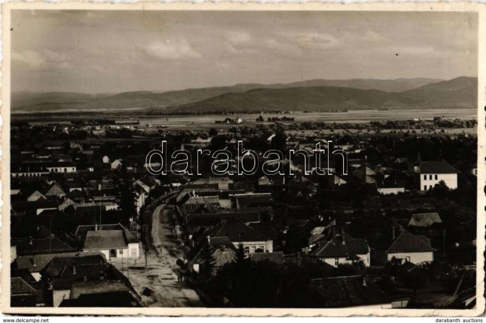 ** T2/T3 Sepsiszentgyörgy, Sfantu Gheorghe; Látkép, Utca / General View, Street (EK) - Ohne Zuordnung