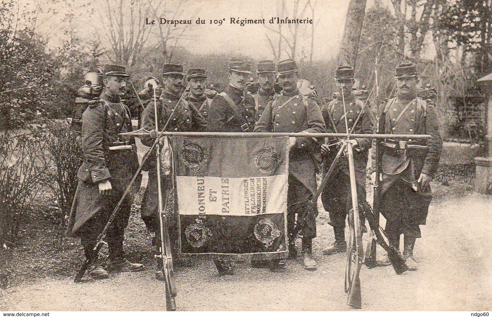 Le Drapeau Du 109e Régiment D ' Infanterie (voir état) - Regimenten