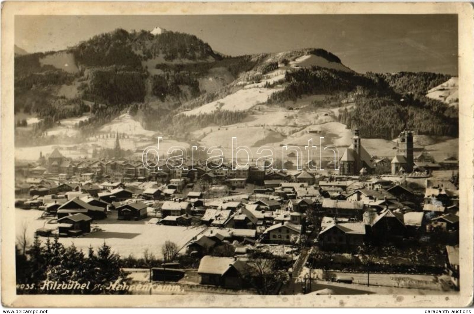T2/T3 1939 Kitzbühel, Hahnenkamm / General View, Mountain (fl) - Ohne Zuordnung
