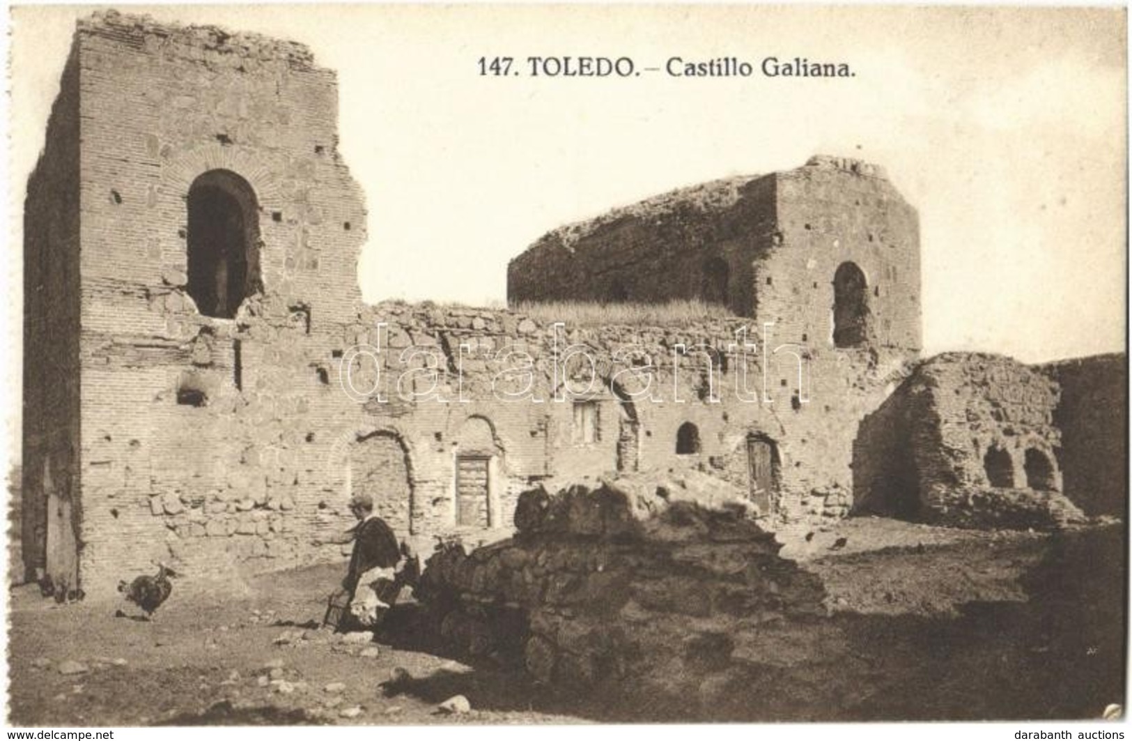 ** T2/T3 Toledo, Castillo Galiana / Castle Ruins (slightly Wet Corner) - Ohne Zuordnung