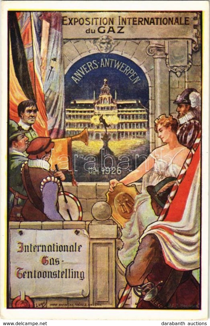 ** T2 1926 Exposition Internationale Du Gaz Anvers / Internationale Gas-Tentoonstelling Antwerpen / International Gas Ex - Ohne Zuordnung
