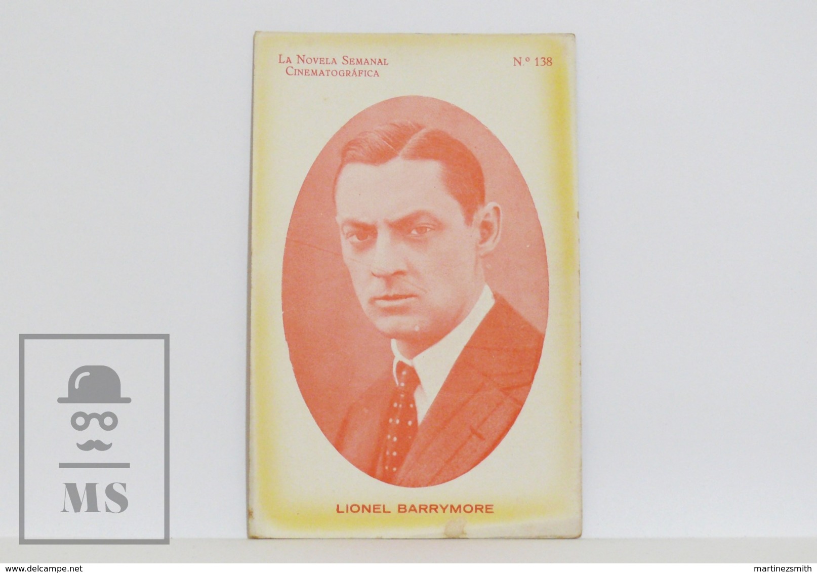 Original 1920s Cinema / Movie Actor Postcard - Nº 138, Lionel Barrymore - Actors