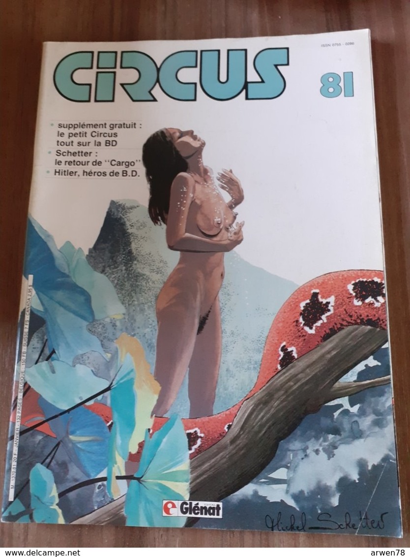 REVUE BANDE DESSINEE BD CIRCUS N° 81 - Circus