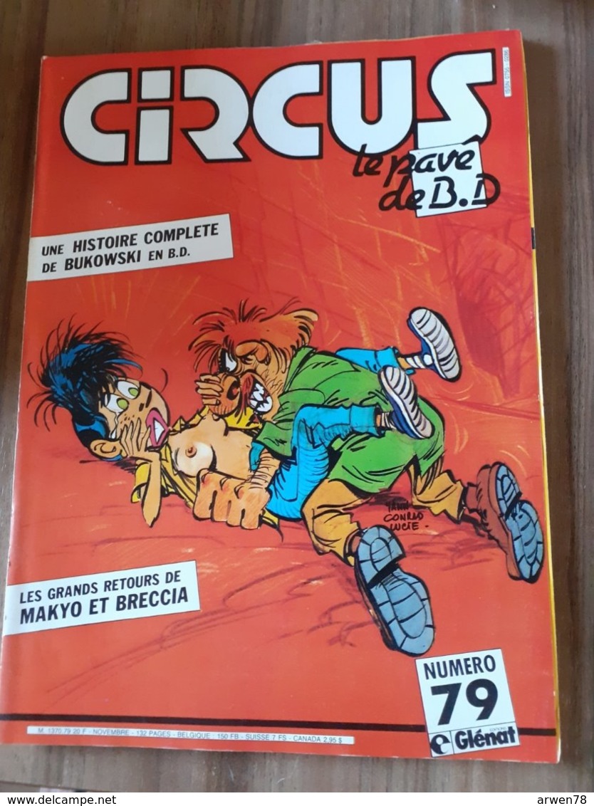 REVUE BANDE DESSINEE BD CIRCUS N° 79 - Circus