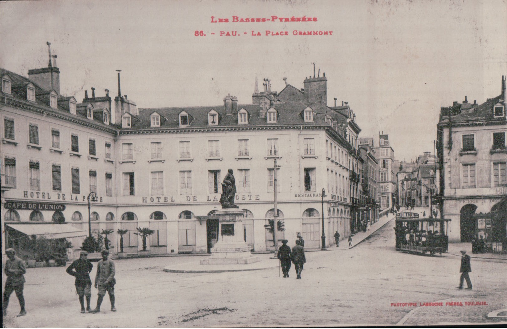 3470   14 18  PUB PAU  ??????     ECRITE - Guerre 1914-18