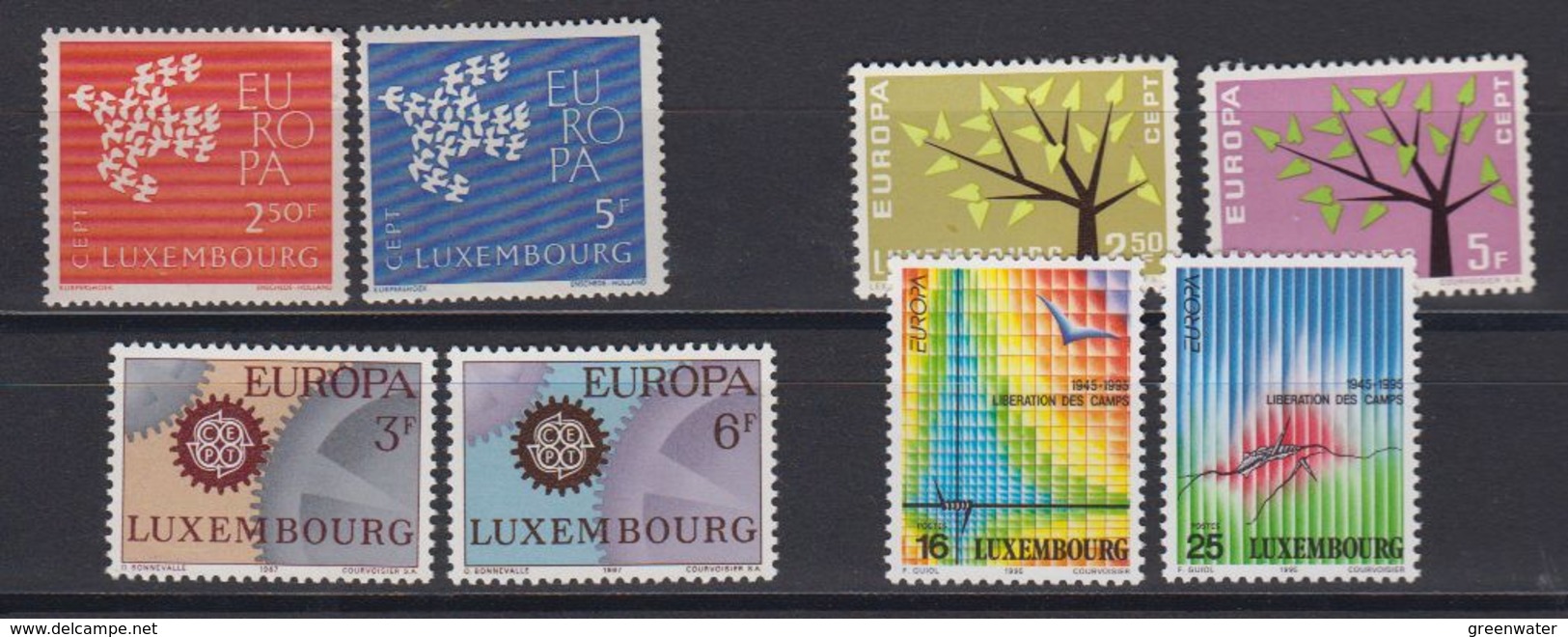 Luxemburg Europa Cept 4 Years (see Scan) ** Mnh (46977) - Sammlungen