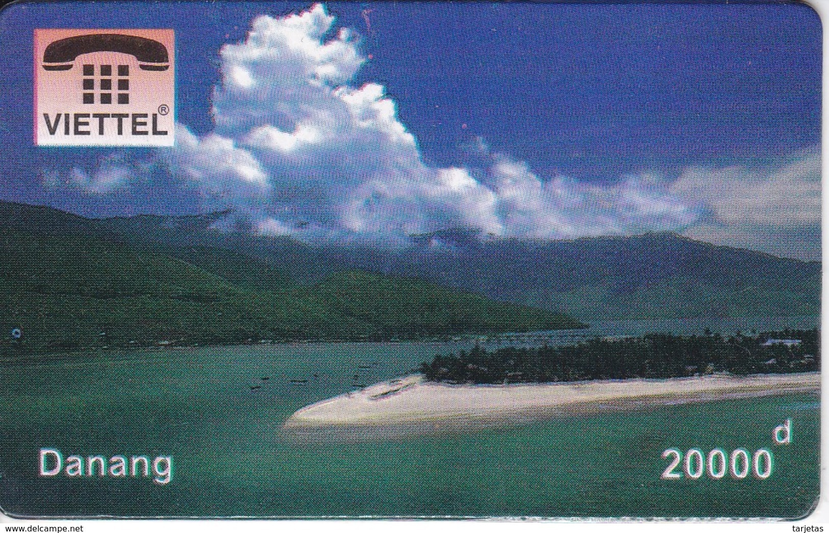 TARJETA DE VIETNAM DE DANANG (VIETTEL) PAISAJE - Vietnam