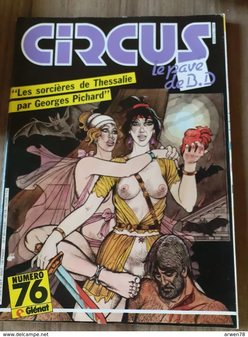 REVUE BANDE DESSINEE BD CIRCUS N° 76 - Circus