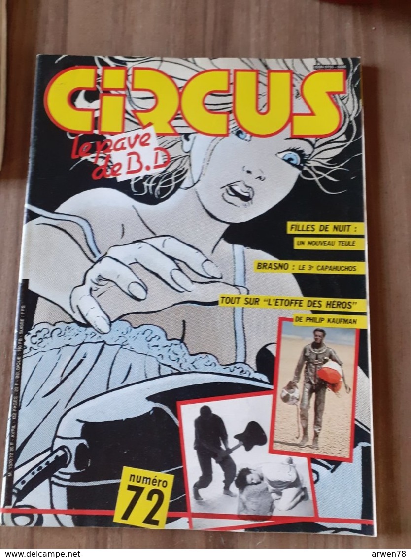 REVUE BANDE DESSINEE BD CIRCUS N° 72 - Circus