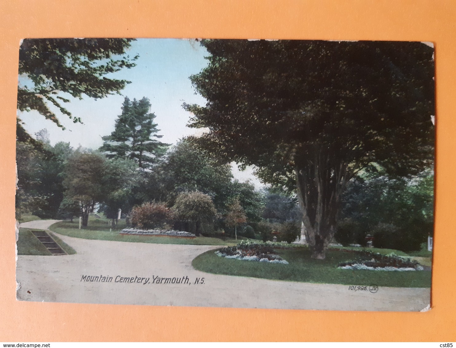 CPA - Mountain Cemetery , YARMOUTH , N S - Yarmouth