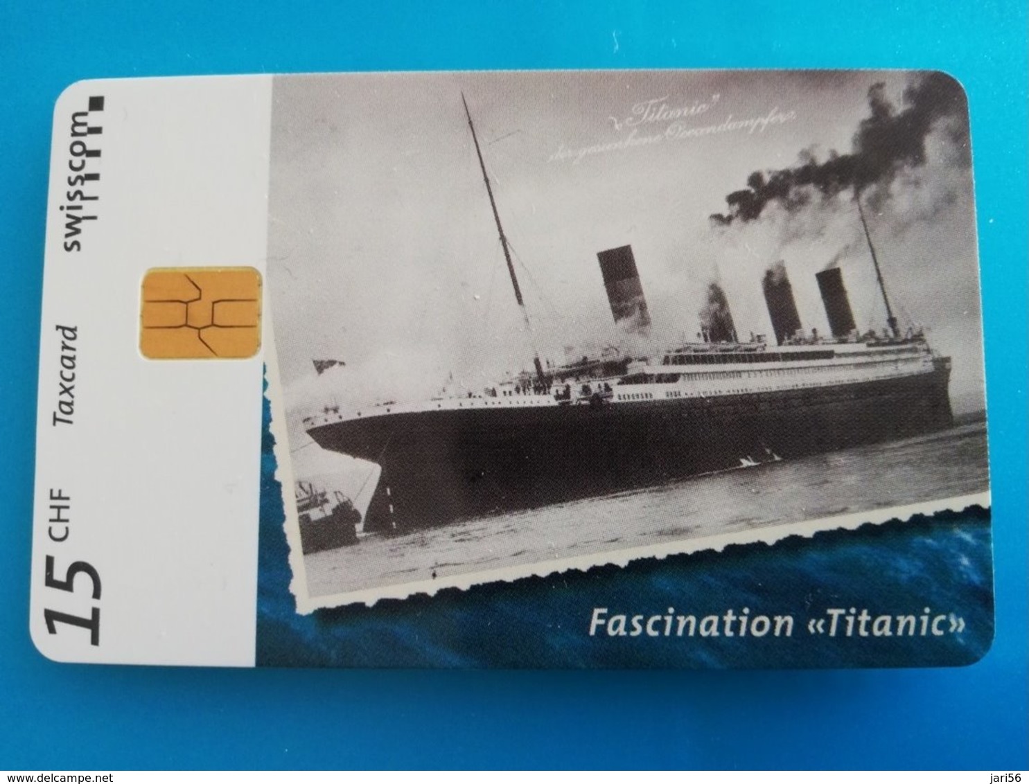 ZWITSERLAND/SUISSE 3  CARDS TITANIC LIMITED EDITION,  CHIPCARDS IN COLLECTORS MAP MINT     ** 1284** - Schweiz