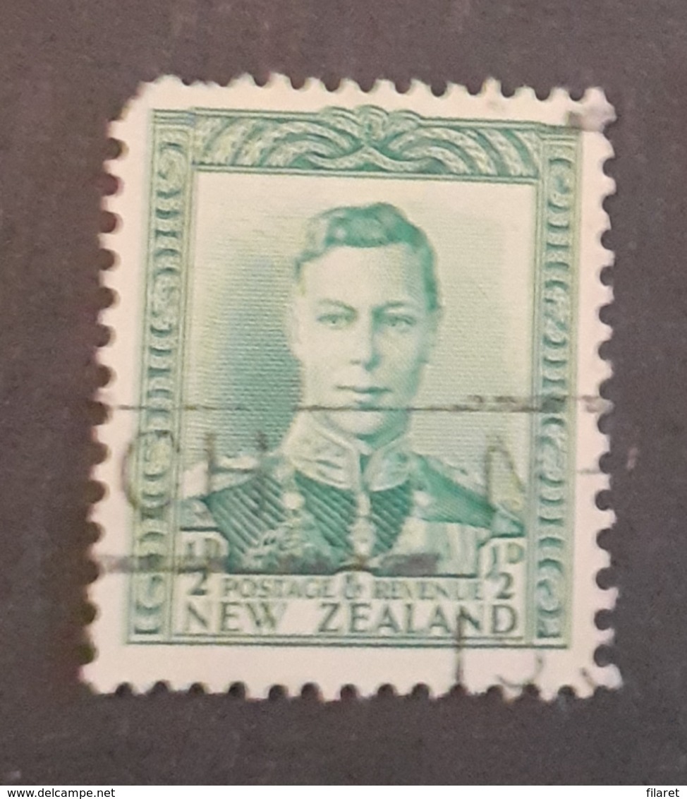 NEW ZEELAND,KING GEORGE VI - Gebraucht