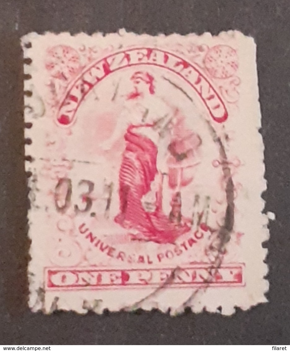 NEW ZEELAND,ONE PENNY - Used Stamps