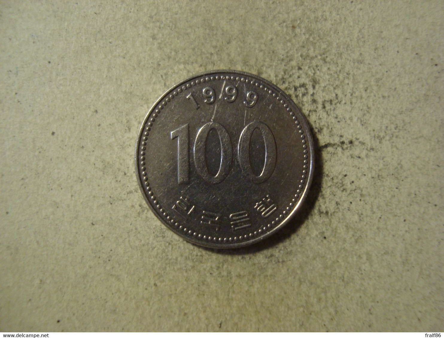 MONNAIE COREE DU SUD 100 WON 1999 - Korea (Süd-)