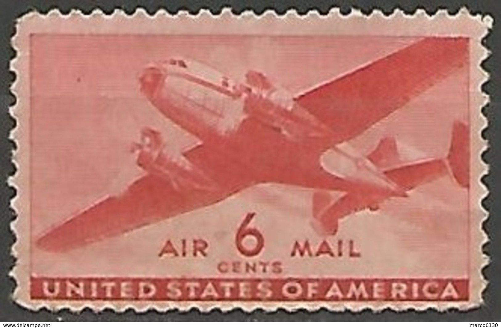 ETATS-UNIS / POSTE AERIENNE N° 26 NEUF Sans Gomme - 2b. 1941-1960 Ungebraucht