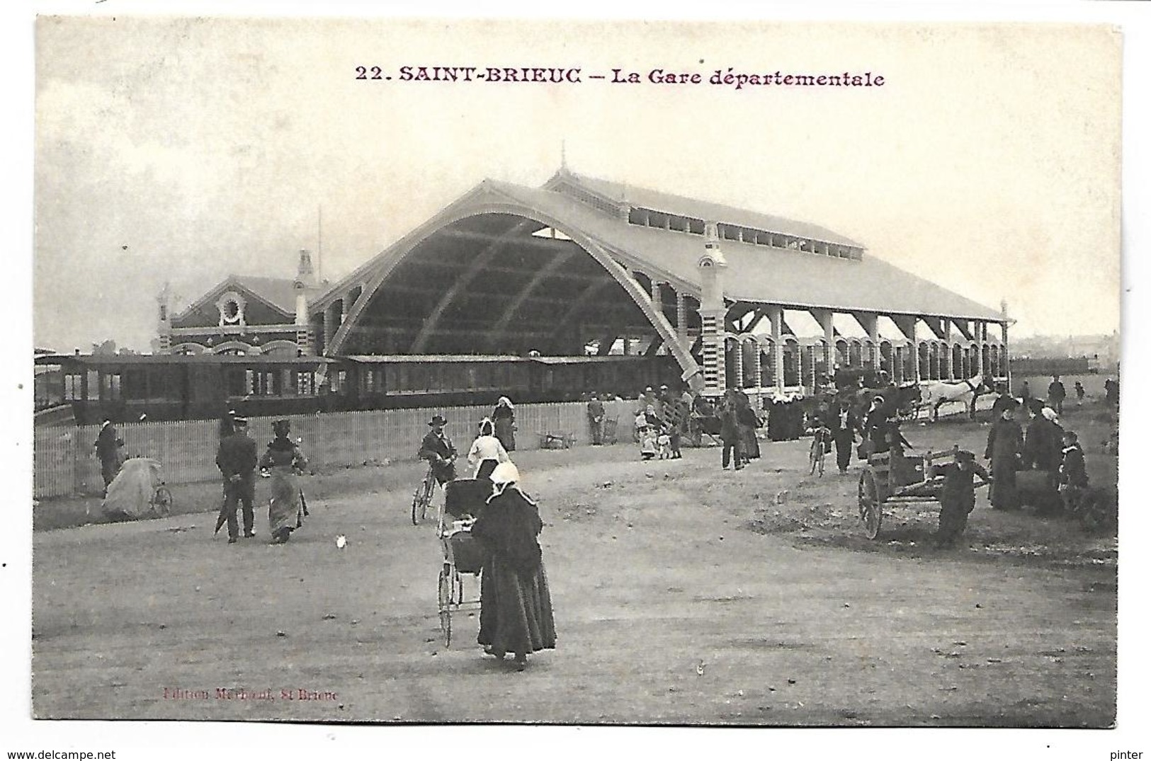 SAINT BRIEUC - La Gare Départementale - TRAIN - Saint-Brieuc