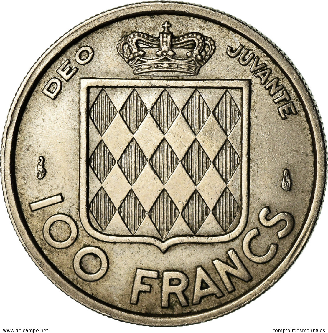 Monnaie, Monaco, Rainier III, 100 Francs, Cent, 1956, SUP, Copper-nickel - 1949-1956 Oude Frank