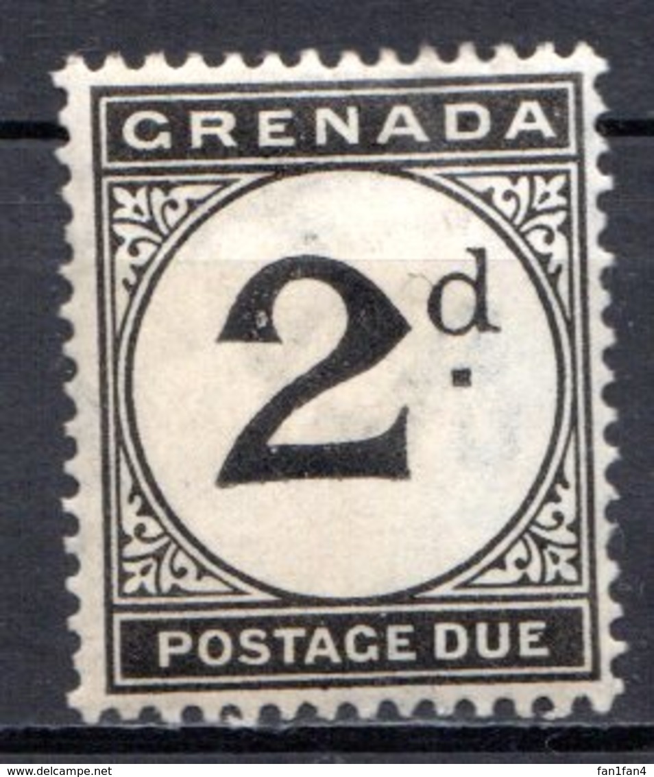 GRENADE - (Colonie Britannique) - 1921-23 - TAXE - N° 13 - 2 P. Noir - (Légende : POSTAGE DUE) - Otros - América