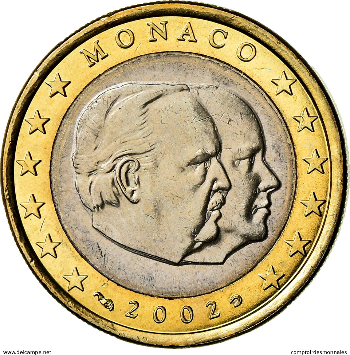 Monaco, Euro, 2002, SUP, Bi-Metallic, Gadoury:MC178, KM:173 - Monaco