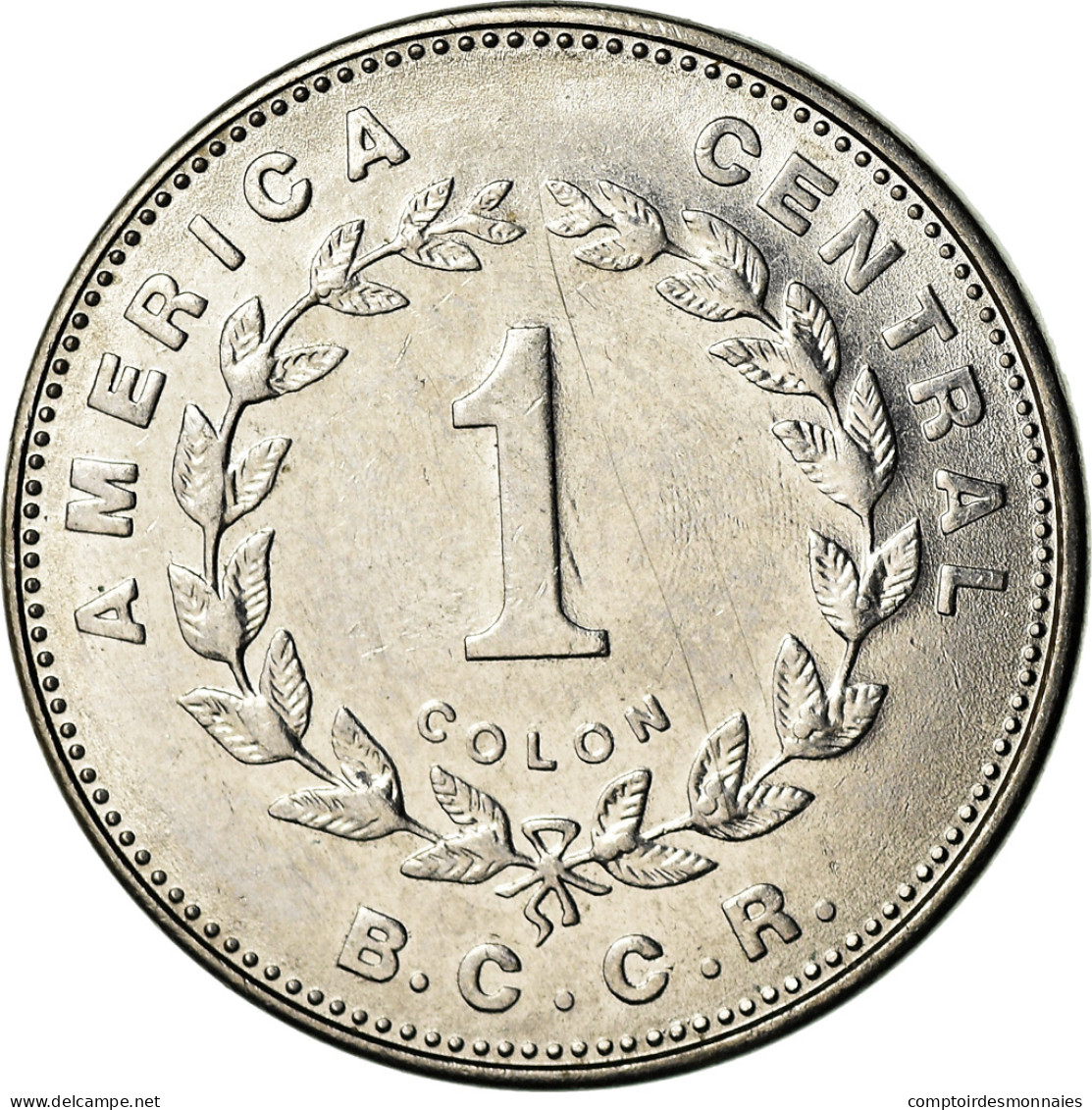 Monnaie, Costa Rica, Colon, 1989, SUP, Stainless Steel, KM:210.2 - Costa Rica