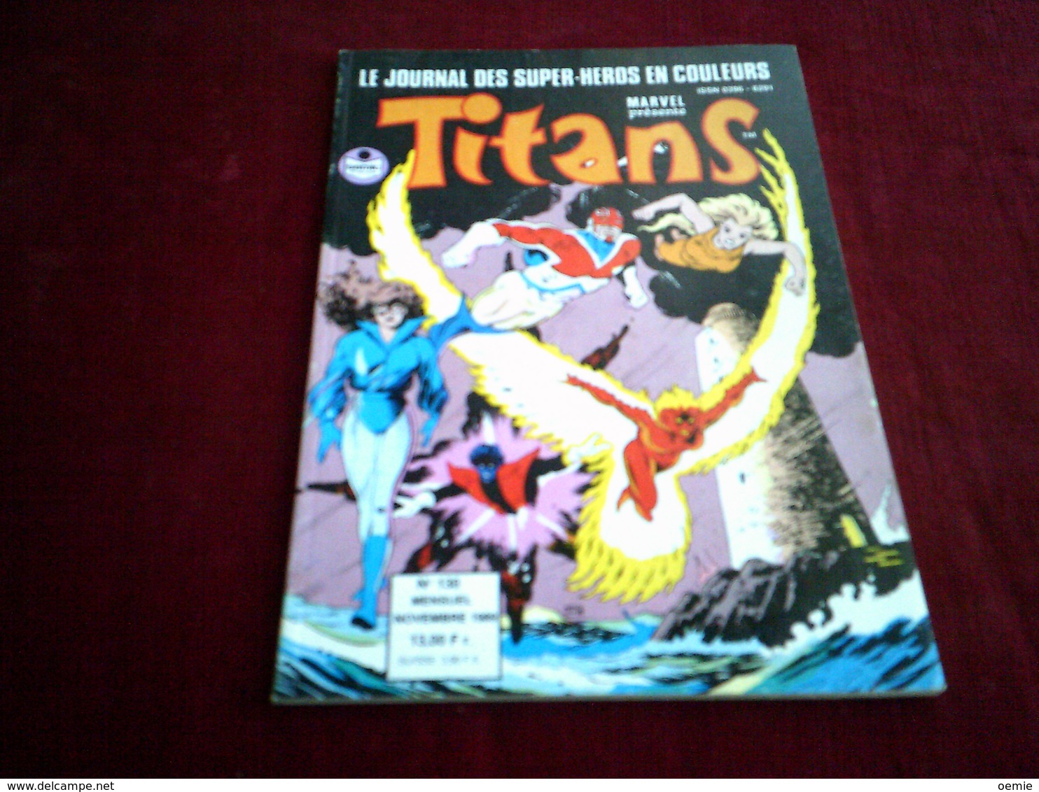 TITANS  N°  130  NOVEMBRE 1989 - Titans