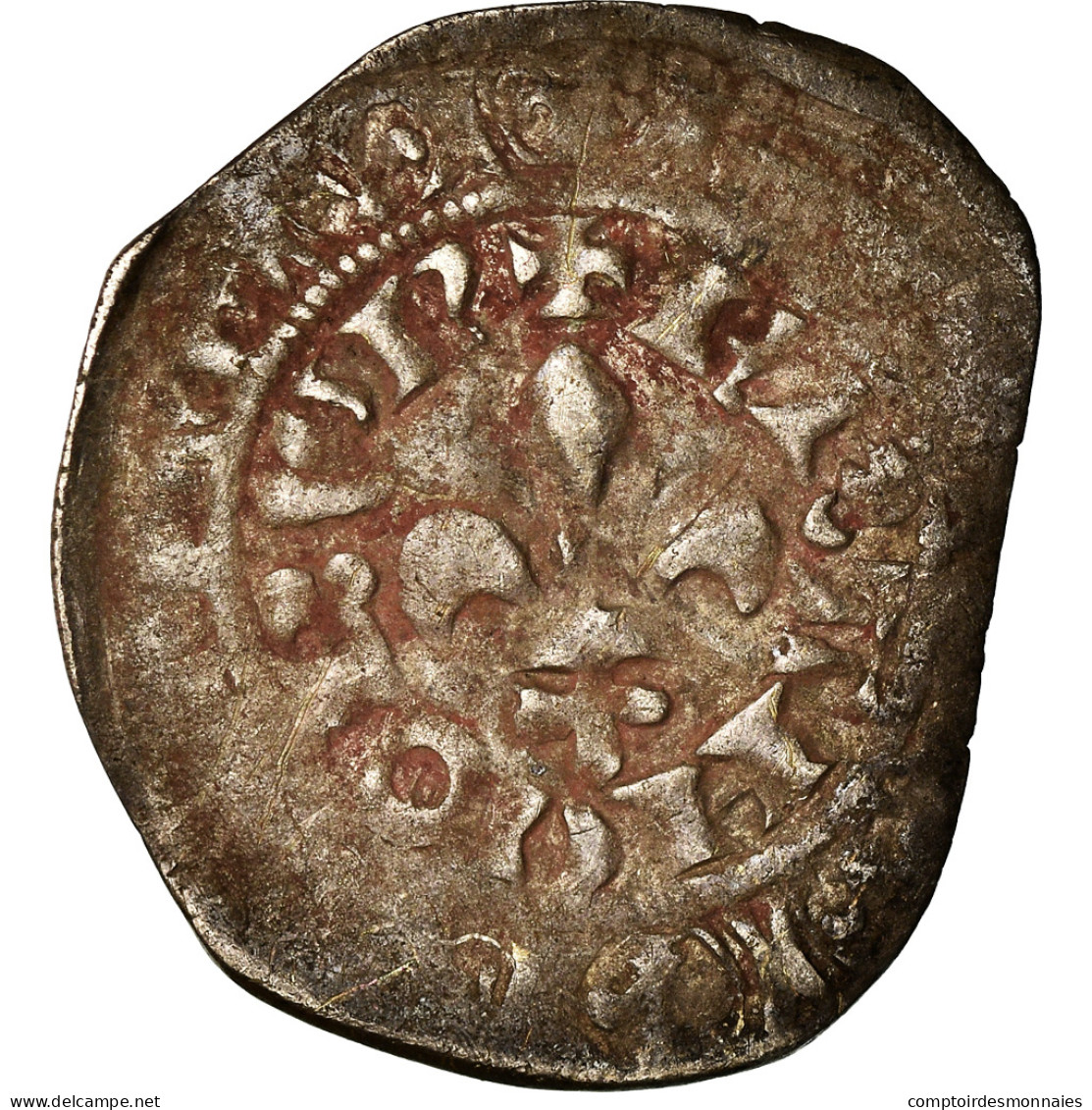 Monnaie, France, Philippe VI, Gros à La Fleur De Lis, TB+, Billon, Duplessy:263 - 1328-1350 Philipp VI.