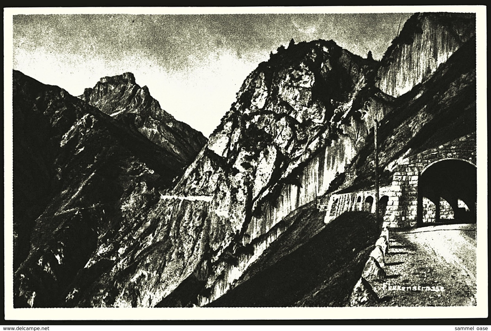 Flexenstrasse Zum Flexenpaß -  Ansichtskarte Ca. 1925  (12775) - Stuben