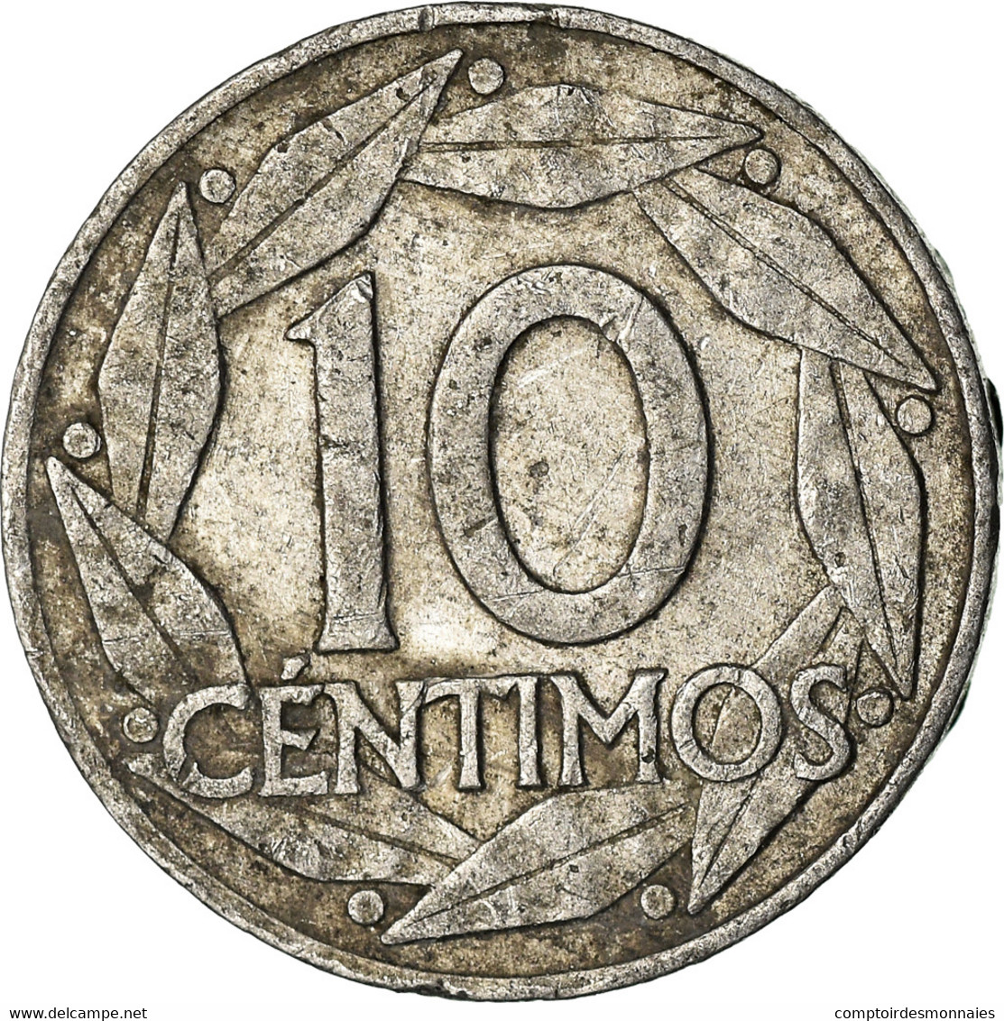 Monnaie, Espagne, Francisco Franco, Caudillo, 10 Centimos, 1959, TTB, Aluminium - 10 Pesetas