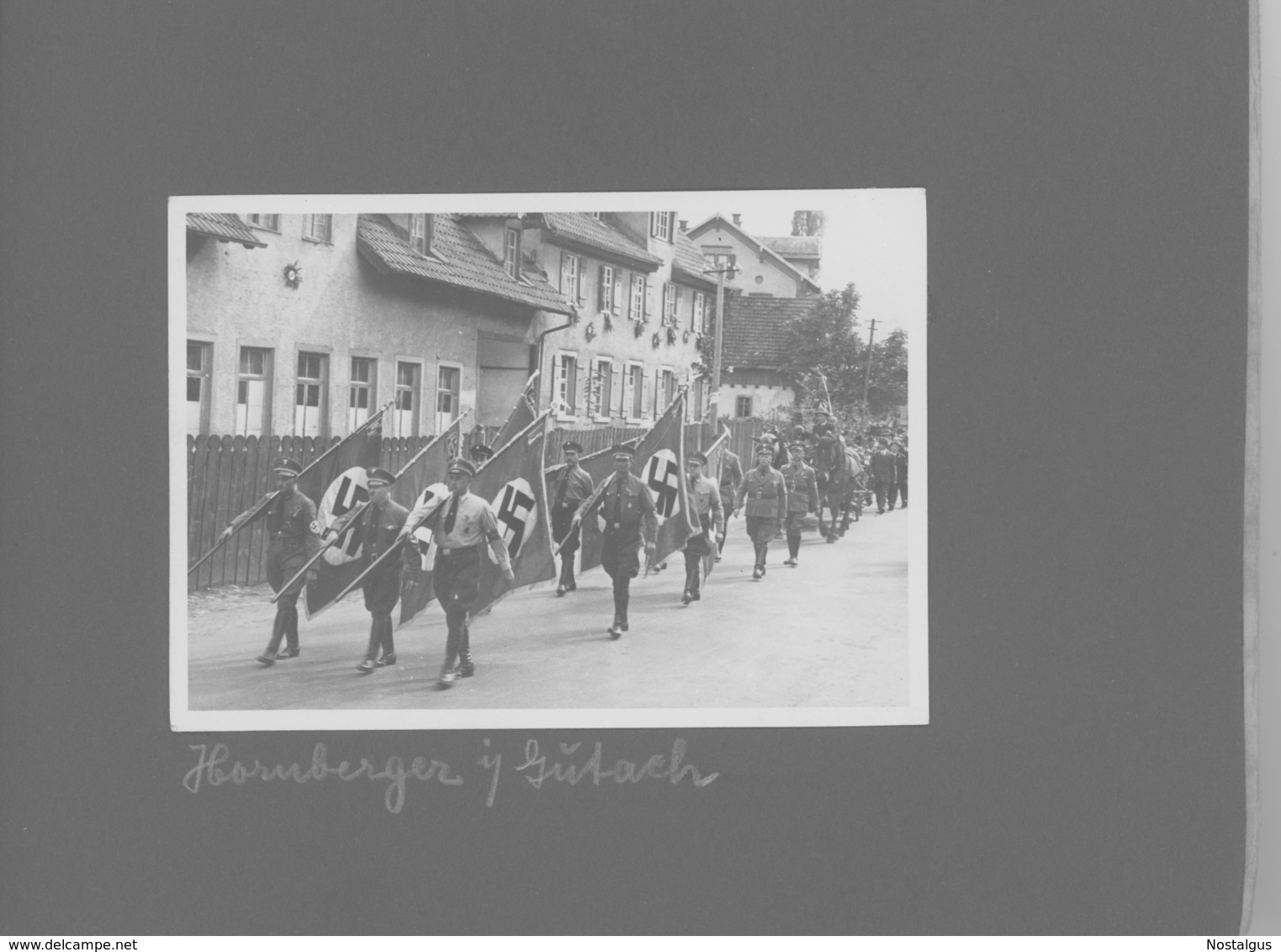 Zeitgeschichte: Nazionalsozialismus im Schwarzwald. Fotoalbum mit 49 Fotos aus Gutach, Wolfach, Reichenbach....