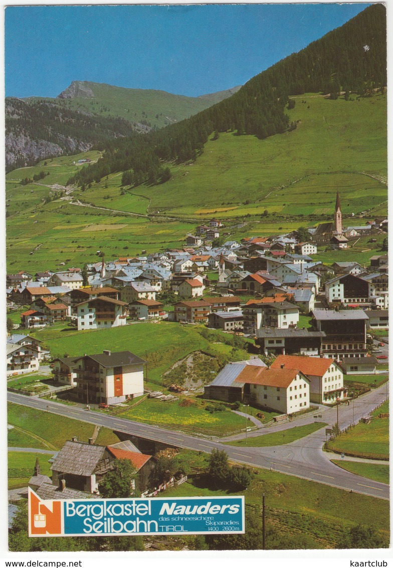 Bergkastel Nauders Seilbahn Am Reschenpaß (1365 M) - Tirol - Nauders