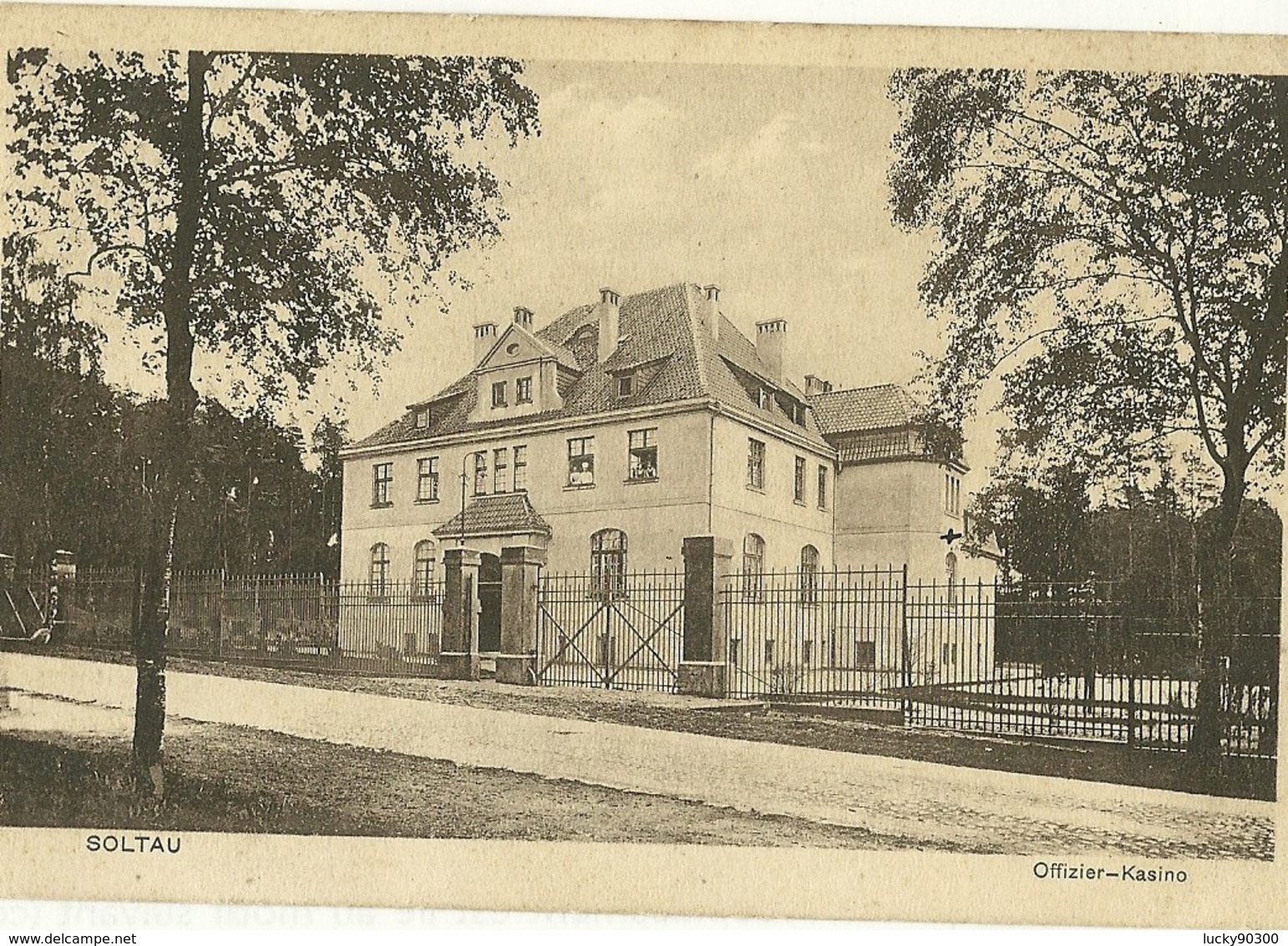 SOLTAU - OFFIZIER KASINO - OFFICIER CASINO - TAMPON SOLTAU HANNOVER 1915 - Soltau