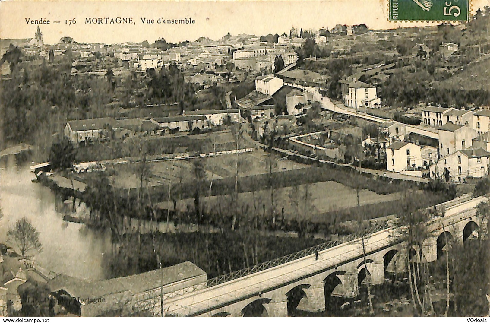 025 754 - CPA - France (85) Vendée - Mortagne - Vue D'ensemble - Mortagne Sur Sevre